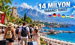 Antalya’da turist sayısı 14 milyona yaklaştı!