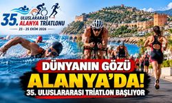 Dünyanın gözü Alanya'da olacak! 35. Uluslararası Triatlon için geri sayım başladı