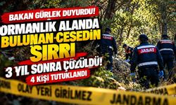 3 yıllık cinayet dosyasında sır perdesi aralandı! 4 kişi tutuklandı