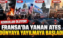 Dünya sokaklara döküldü! Fransa'da 1.200 gözaltı, ABD'den Hindistan'a protesto dalgası