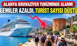 Alanya Kruvaziyer Turizminde alarm! Gemiler azaldı, turist sayısı düştü