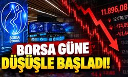 Borsa İstanbul'da sert düşüş! BIST 100 kritik seviyenin altına geriledi
