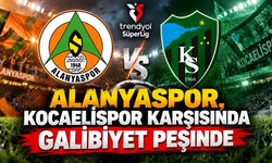 Alanyaspor, Kocaelispor karşısında galibiyet peşinde