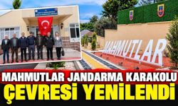 Mahmutlar Jandarma Karakolu çevresi yenilendi