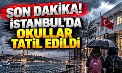 Son dakika - İstanbul'da okullar tatil edildi
