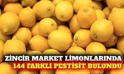 Zincir marketlerin limonlarında 144 pestisit tespit edildi