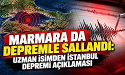 Marmara da depremle sallandı: Uzman isimden İstanbul depremi açıklaması
