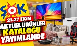 ŞOK 21-27 Ekim aktüel kataloğu açıklandı! Isıtıcı, televizyon ve mutfak ürünlerinde dikkat çeken fiyatlar