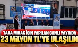 Taha Miraç için yapılan canlı yayında 23 milyon TL’ye ulaşıldı