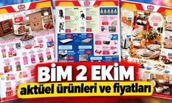 BİM 2 Ekim aktüel ürünleri ve fiyatları