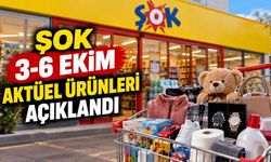 ŞOK 3-6 Ekim Aktüel Ürünleri Açıklandı