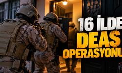 DEAŞ'a yönelik 16 ilde operasyonda 51 şüpheli yakalandı
