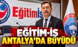 Eğitim-İş Antalya’ya eylülde 128 yeni üye katıldı