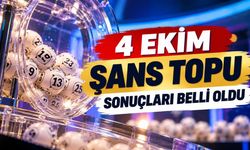 4 Ekim Şans Topu sonuçları belli oldu