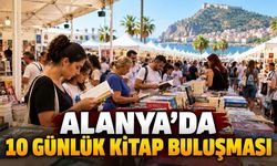 Alanya’da kitapla dolu 10 gün sona erdi