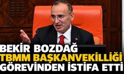 Bekir Bozdağ TBMM Başkanvekilliği görevinden istifa etti