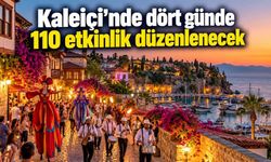 Kaleiçi’nde dört günde 110 etkinlik düzenlenecek