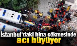 İstanbul'daki bina çökmesinde acı büyüyor