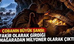 Çobanın büyük şansı: Fakir olarak girdiği mağaradan milyoner olarak çıktı