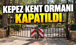 Antalya'da Kepez Kent Ormanı kapatıldı: 18 yeni yapı yapılacak