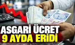 Asgari ücret 9 ayda yüzde 28 eridi: DİSK-AR açıkladı