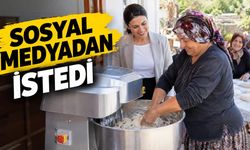Antalya'da sosyal medyadan istedi, belediye mahalleye gönderdi