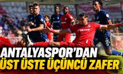 Antalyaspor, Boluspor'u 1-0 yenerek galibiyet serisini üç maça çıkardı