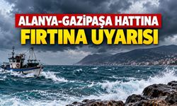 Antalya Valiliği'nden Alanya-Gazipaşa hattına 75 kilometrelik fırtına uyarısı