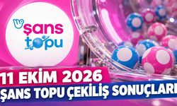 11 Ekim 2026 Şans Topu çekiliş sonuçları