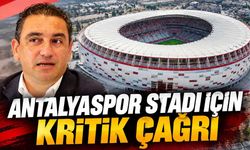 Berkay Bahar'dan Antalyaspor stadı için 10 yıllık kiralama çağrısı