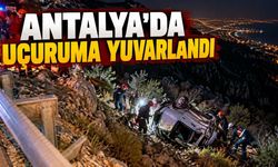 Antalya'da araç 50 metrelik uçuruma yuvarlandı: 2 ölü, 4 yaralı