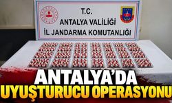 Antalya'da iki ilçede uyuşturucu operasyonu: 3 tutuklama