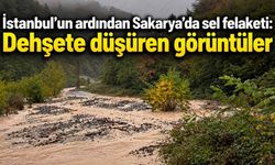 İstanbul'un ardından Sakarya'da sel felaketi: Dehşete düşüren görüntüler