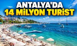 Antalya 14 milyon yabancı turisti ağırladı: Üç pazarda artış yaşandı