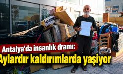 Antalya'da insanlık dramı: Aylardır kaldırımlarda yaşıyor