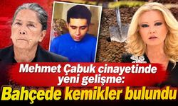Mehmet Çabuk cinayetinde yeni gelişme: Bahçede kemikler bulundu