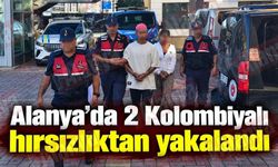 Alanya’da 2 Kolombiyalı hırsızlıktan yakalandı