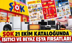 ŞOK 21 Ekim kataloğunda ısıtıcı ve beyaz eşya fırsatları