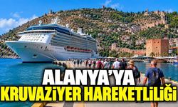 Alanya'ya 2026'da 10 kruvaziyerle 12 bin 876 turist geldi