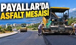 Alanya Payallar'da 3,5 kilometrelik sıcak asfalt çalışması sürüyor
