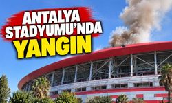 Antalya Stadyumu'nda baca yangını ekiplerin müdahalesiyle söndürüldü