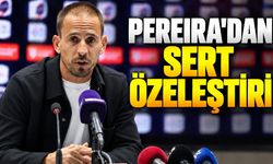 Alanyaspor'da Pereira'dan Kocaelispor yenilgisi sonrası sert açıklamalar