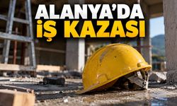 Alanya'da 4 metreden düşen işçi ağır yaralandı