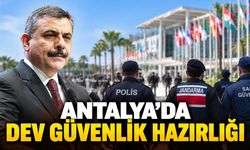 Antalya'daki COP31 zirvesinde 26 bin güvenlik personeli görev yapacak