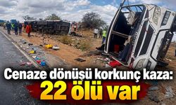 Cenaze dönüşü korkunç kaza: 22 ölü var