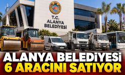 Alanya Belediyesi 6 aracını satışa çıkarıyor: İhale 12 Kasım'da