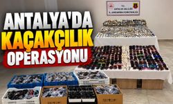 Antalya'da kaçakçılık operasyonunda 5 bin 127 ürün ele geçirildi