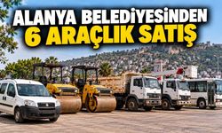 Alanya Belediyesi 6 aracı satışa çıkarıyor: İşte fiyatlar