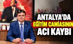 Antalya'da eski okul müdürü Osman Kaçar hayatını kaybetti