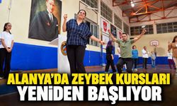 Alanya'da zeybek kursları altıncı dönemine hazırlanıyor